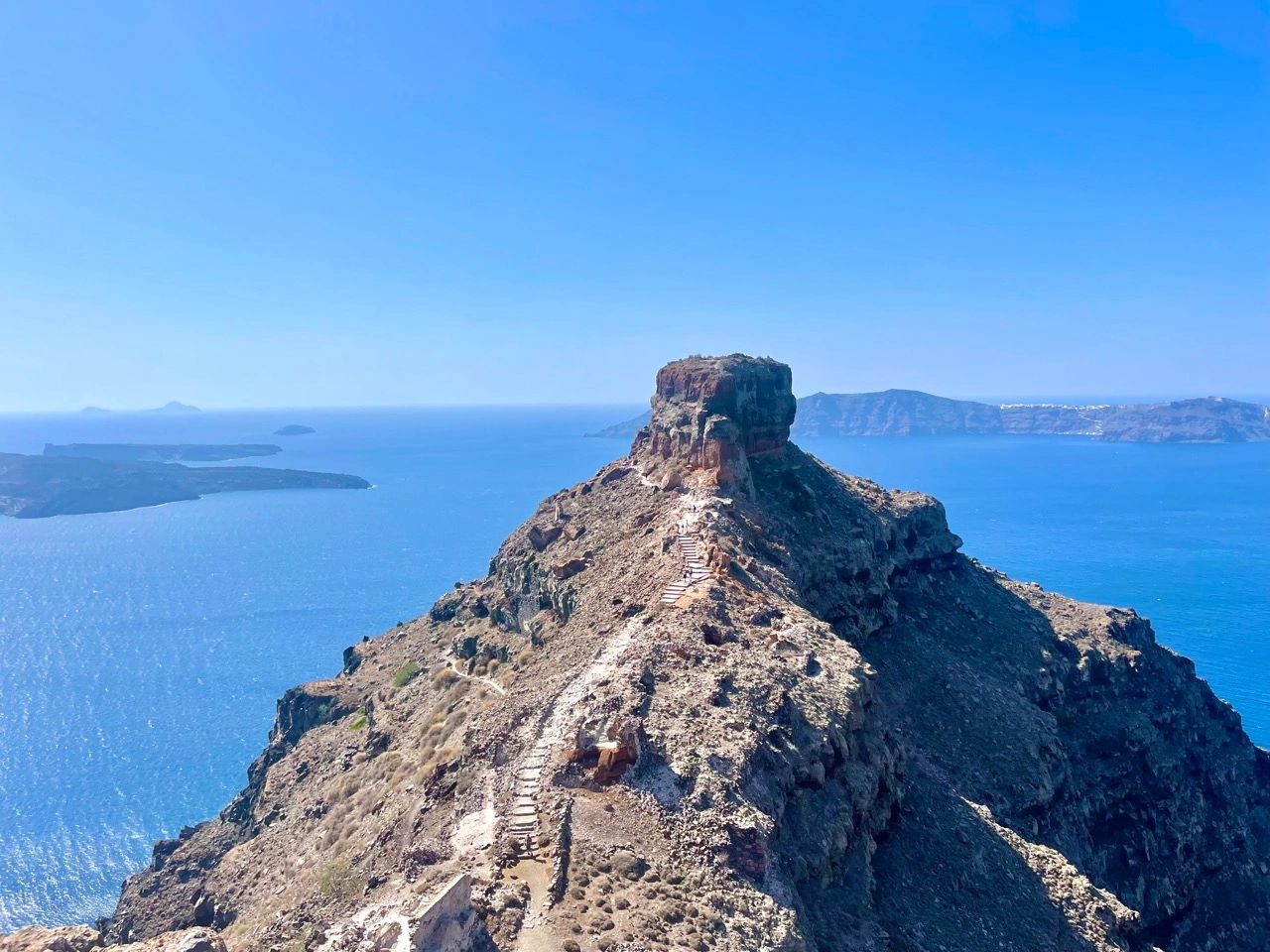 サントリーニ島 サントリーニ島 青と白のリゾート （ギリシャ旅行 その4